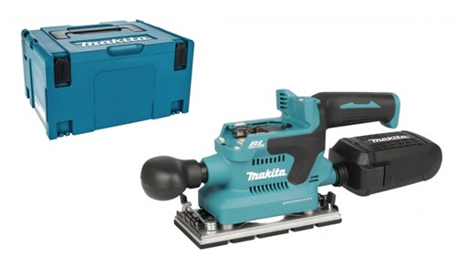 Makita dbo380zj | ponceuse orbitale sans fil | 18v | Li-ion | sans chargeur de batteries dans m-box - dbo380zj