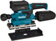 Makita dbo381zu | ponceuse orbitale sans fil | 18v | Li-ion | avec émetteur AWS | sans chargeur de batteries - dbo381zu