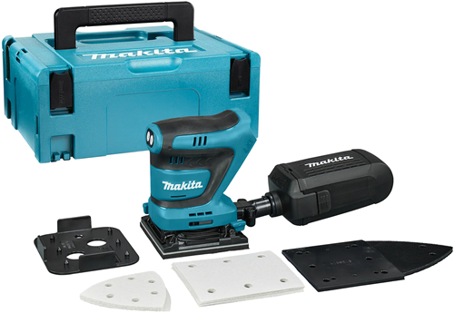 Makita dbo480zj | ponceuse orbitale à batterie | 18v | sans piles ni chargeur | dans un boîtier m-box - dbo480zj