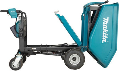 Makita dcu602z lxt Dumper à batterie 2x18 v avec benne électrique | sans batterie ni chargeur | en caisse - dcu602z