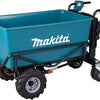 Brouette à batterie Makita dcu605z avec boîte de chargement | corps | 2x 18v | sans chargeurs de batteries
