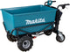 Brouette à batterie Makita dcu605z avec boîte de chargement | corps | 2x 18v | sans chargeurs de batteries