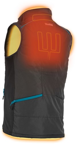 Makita dcv202z3xl gilet chauffant xxxl | sans piles ni chargeur | avec adaptateur de veste | dans la boîte - dcv202z3xl