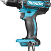 Makita 18 V Drillage à vis de batterie DDF482ZJ