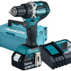 Makita ddf484rf1j perceuse/tournevis 18v sans balais, batterie 3,0 ah (1 pièce), chargeur rapide, mbox