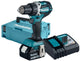 Makita ddf484rf1j perceuse/tournevis 18v sans balais, batterie 3,0 ah (1 pièce), chargeur rapide, mbox
