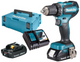 Makita ddf485raj | 18v | perceuse et visseuse | ensemble | Batterie 2,0 Ah (2 pièces) | chargeur rapide | m-box - ddf485raj
