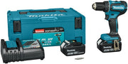 Makita ddf485rtj perceuse et visseuse 18v batterie sans balais 5,0 ah (2 pièces), chargeur rapide, mbox - afbeelding 1