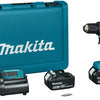 Makita ddf485sfe perceuse/tournevis 18 v sans balais, batterie 3,0 ah (2 pièces), chargeur, en étui