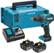 Makita ddf490rfj | perceuse sans fil | sans balais | 18v | 3,0ah | dans m-box - ddf490rfj