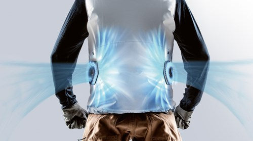 Makita dfv210zxl | gilet ventilé xl | sans piles, adaptateur chargeur
