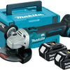 Meuleuse d'angle sur batterie Makita 125mm 18v 5.0ah