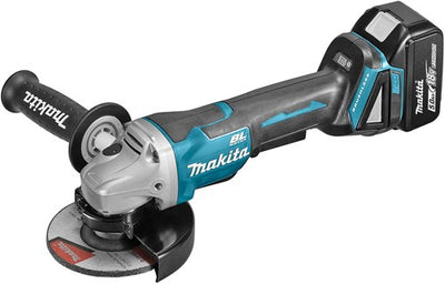 Meuleuse d'angle sur batterie Makita 125mm 18v 5.0ah