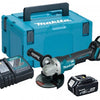 Meuleuse d'angle sur batterie Makita 125mm 18v 5.0ah