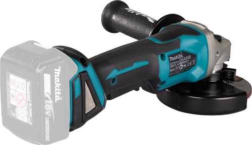 Makita dga508z Meuleuse d'angle 18v Corps 125mm avec interrupteur de sécurité | sans piles ni chargeur - dga508z