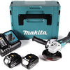 Makita dga511rtj Meuleuse d'angle 18v 125mm | Li-ion 18 V 5,0 Ah dans une m-box