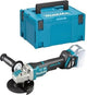 Meuleuse d'angle sur batterie Makita 125mm 18v nue x-lock