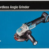 Makita dga521zx1 | 18v | meuleuse d'angle | 125 mm | x-verrouillage | corps | sans piles ni chargeur | avec interrupteur de verrouillage - dga521zx1