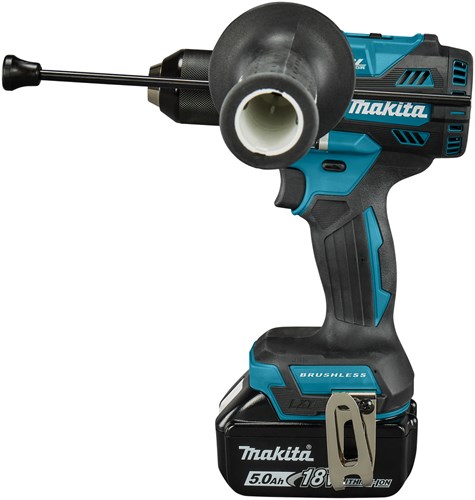 Makita dhp492rtj perceuse/tournevis à percussion sans fil | 18v | y compris 2x 5,0ah et chargeur rapide dans mbox - dhp492rtj