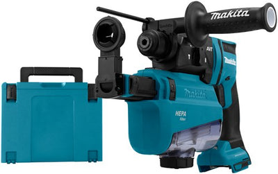Makita marteau combiné à batterie 18v nu avec extraction