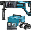 Makita mr241rtj marteau combiné batterie 18v | sds-plus | Batterie Li-ion 5,0 Ah -MR241rtj