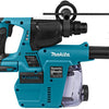 Makita marteau combiné à batterie 18v nu avec aspiration de poussière
