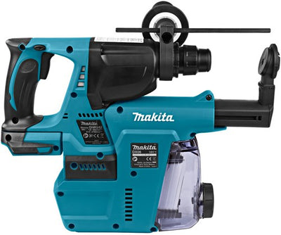 Makita marteau combiné à batterie 18v nu avec aspiration de poussière