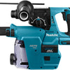 Makita marteau combiné à batterie 18v nu avec aspiration de poussière