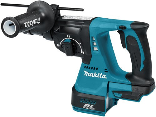 Makita mr243z Marteau combiné 18 volts | sds-plus | avec tête de perçage interchangeable | sans piles ni chargeur ni étui -MR243z