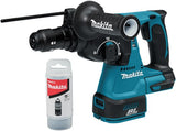 Makita mr243z Marteau combiné 18 volts | sds-plus | avec tête de perçage interchangeable | sans piles ni chargeur ni étui -MR243z - afbeelding 1