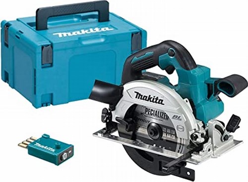 Makita dhs661zju - scie circulaire 18 v corps 165 mm - sans piles ni chargeur en mbox avec émetteur aws - dhs661zju