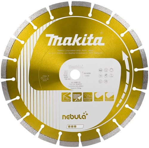 Disque diamant Makita 300x20mm orange - b-54031