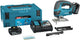 Makita djv180rtj | Puzzle 18 V | poignée en D | Batterie 5,0 Ah (2 pièces) chargeur rapide | dans mbox djv180rtj