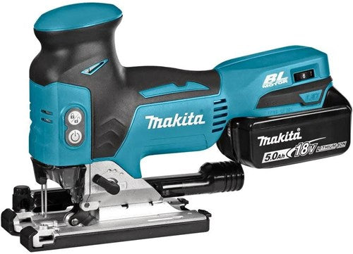 Makita djv181rtj scie sauteuse sans fil avec poignée en T | 18v 5,0ah-djv181rtj