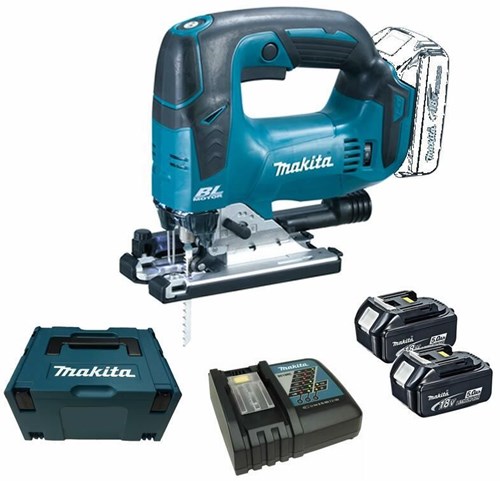 Makita scie sauteuse sans fil poignée en D 18v 5.0ah
