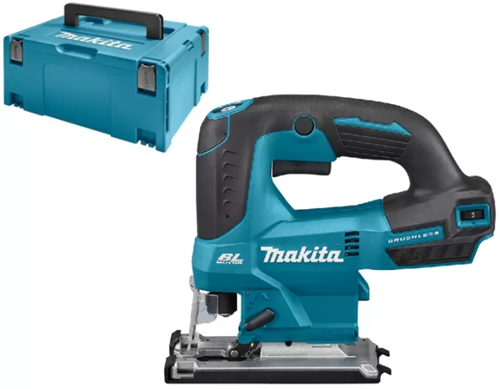 Makita djv184zj | scie sauteuse sans fil | 18v | poignée en D | sans piles ni chargeur | dans un boîtier m-box - djv184zj