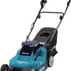 Makita dlm382cm2 tondeuse à gazon 2x18 v 38 cm batterie 4,0 ah (2 pcs), chargeur duo (dc18sh), en boîte - dlm382cm2