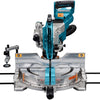 Scie à tronçonner radiale sur batterie Makita 260mm 2x18v nue