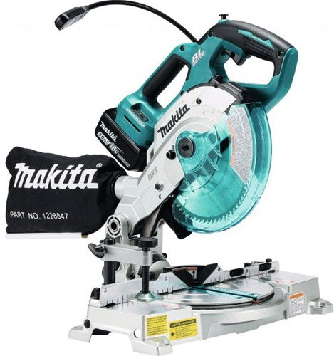 Makita dls600rte scie à tronçonner à batterie 18v 5,0ah li-ion 165 mm