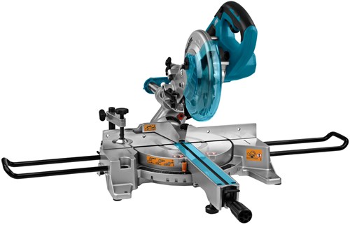 Makita dls714npt2 | 2x18v | scie à tronçonner radiale | 190 mm | ensemble | 2x batterie | chargeur double