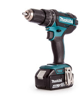 Makita dlx2134tj | Perceuse à percussion sans fil dhp482 + scie sauteuse sans fil djv180 | Li-ion 18 V 5,0 Ah - afbeelding 2