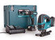 Makita dlx2134tj | Perceuse à percussion sans fil dhp482 + scie sauteuse sans fil djv180 | Li-ion 18 V 5,0 Ah