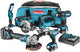 Makita dlx6058t ensemble combiné 18v li-ion avec 3x batteries 5,0ah
