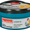 Makita disque à tronçonner 125x1,0mm acier inoxydable - d-65969-50