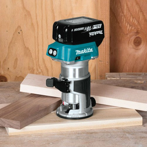 Fraise dessus et bord à batterie Makita 18v nue