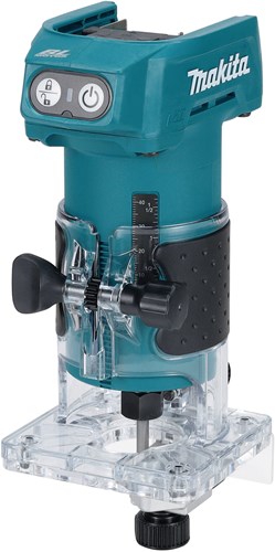 Makita drt52z fraise de bord à batterie 18v ​​corps li-ion | sans piles ni chargeur - drt52z