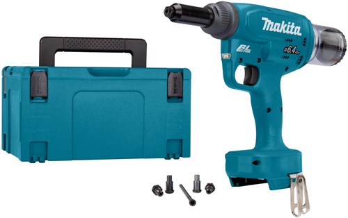 Makita drv250zj Pince à rivets aveugles 18v jusqu'à 6,4 mm | sans piles ni chargeur - drv250zj