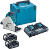 Makita dsp600pt2j scie plongeante à batterie lxt 2x18v | Batteries 2x5,0ah et chargeur duo