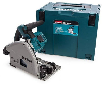 Scie circulaire plongeante sans fil Makita 165mm 2x18v nue