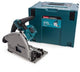 Scie circulaire plongeante sans fil Makita 165mm 2x18v nue